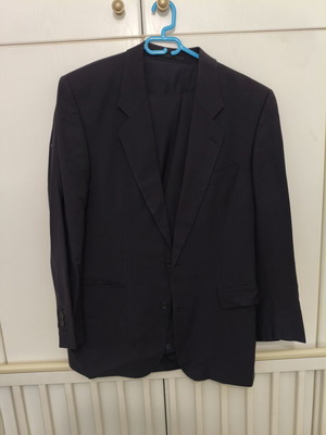 Suit jacket and trousers used, size L