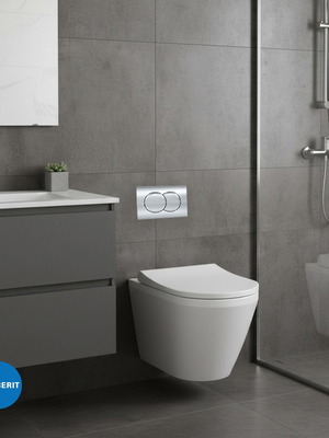 Geberit Delta01 πλακέτα για καζανάκια διπλής λειτουργίας καινούργιο