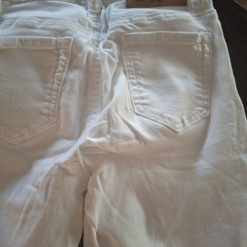 Toi&Moi white skinny jeans used, size XS