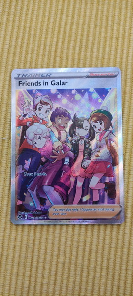 POKEMON Friends in Galar silver tempest TG23 holo