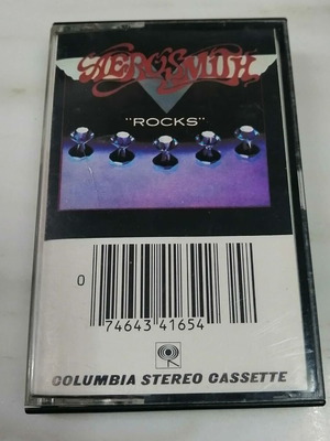 Aerosmith Rocks 1976 cassette tape, rock