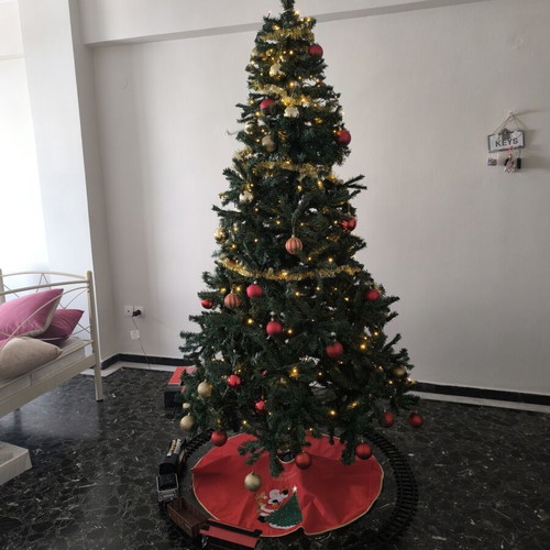 Christmas tree 1300 branches 240 cm height, like new