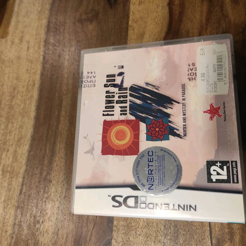 Flower, Sun and Rain Nintendo DS cartridge used, adventure puzzle