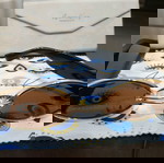 Αυθεντικά γυναικεία γυαλιά ηλίου Annakey σαν καινούργια, μαύρο και χρυσαφί