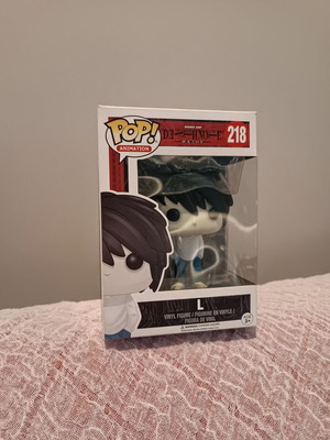 Funko Pop! L #218 Death Note new, vaulted, first batch JJL170405