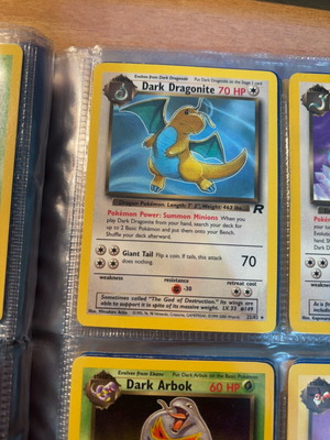 Pokémon card Dark Dragonite 22/82 рядка нова