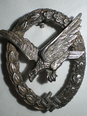 Καρφίτσα απονομής αεροπορίας 3ου Ράιχ 2ου Παγκοσμίου Πολέμου σαν καινούργια