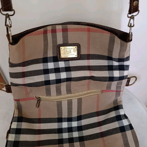 Burberry shoulder bag used vintage beige