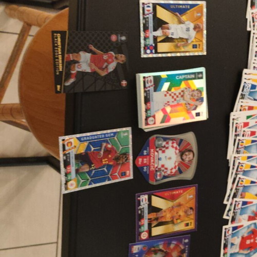 Euro cards pack with 40 simple, 32 special and 3 ultimate