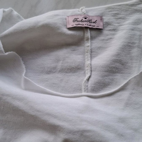 All Star summer blouse used, with pockets, white, size L