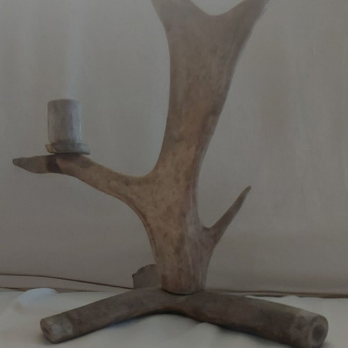 Candleholder handmade, used