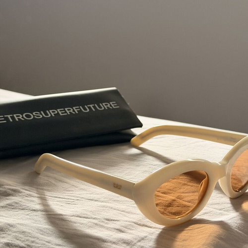 Retrosuperfuture sunglasses like new, beige