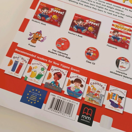 New Yippee! Red Book Student’s Book and Flashcards new set