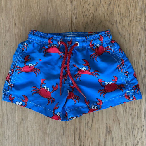 MC2 Saint Barth swimsuit like new, kids 3-4 years, blue and red