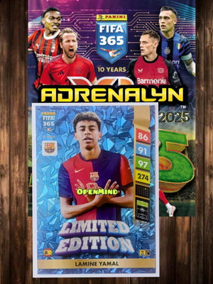 Κάρτα Lamine Yamal Limited Edition Fifa 365 2025 Andrenalyn XL καινούργια