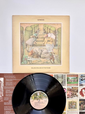 Genesis Selling England By The Pound LP μεταχειρισμένο, 1η Αμερικάνικη έκδοση 1973
