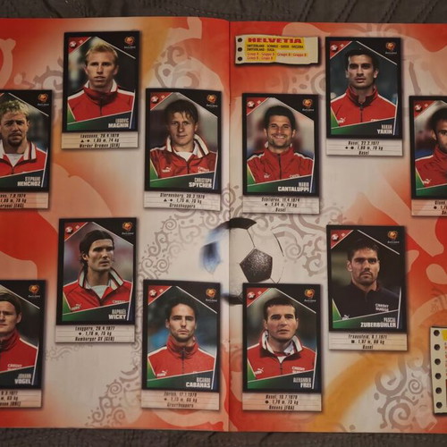 Panini UEFA EURO 2004 sticker album like new