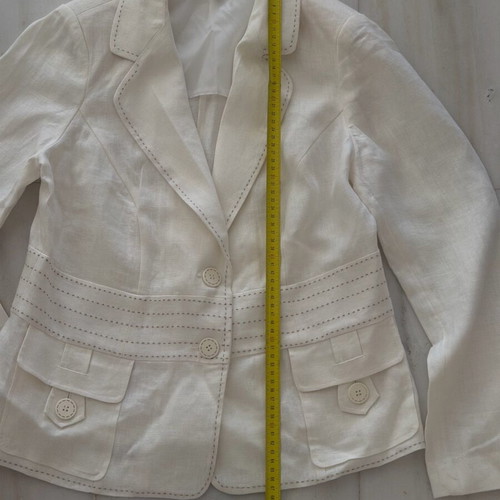 Linen jacket Mia like new, size 48, beige