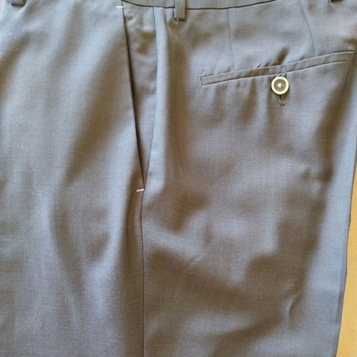 Hugo Boss men's pants like new, gray and blue, 100% wool