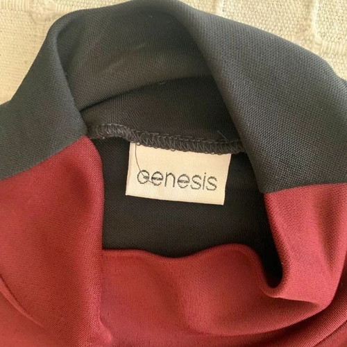 Genesis sleeveless top M, black and gold