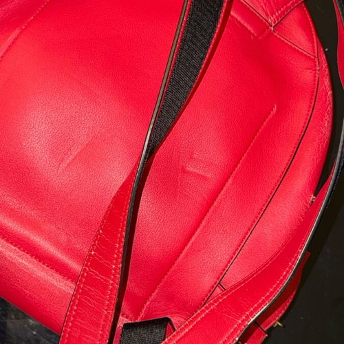 Calvin Klein backpack bag used, red