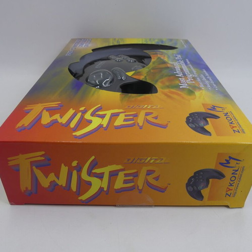 Zykon Twister Programmable Pad used with CD and demo games, Win 98