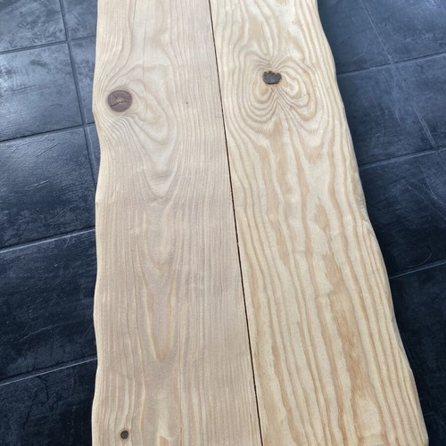 Wooden handmade tray 27x59 cm lacquered