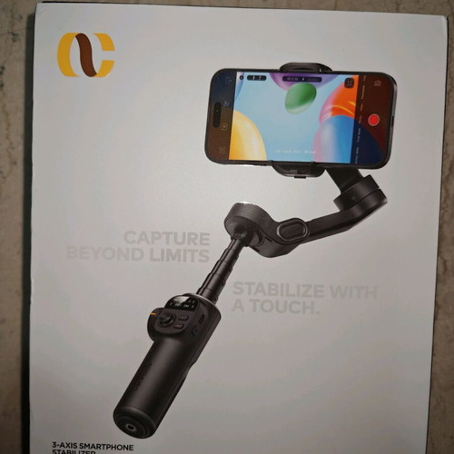 AOCHUAN Smart X2 gimbal new with tripod and selfie stick