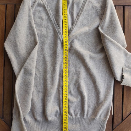 Zara beige knitted cardigan Basic, size M