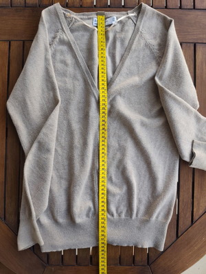Zara beige knitted cardigan Basic, size M