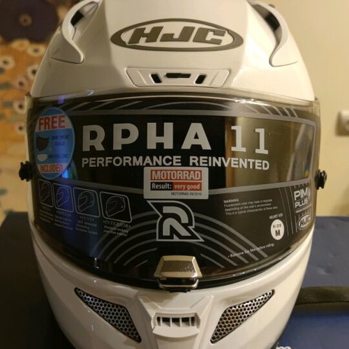HJC RPHA 11 White Pearl helmet new