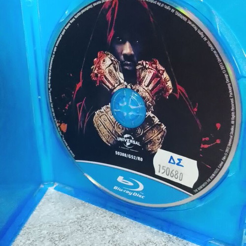 The Man with the Iron Fists Blu-Ray with Greek subtitles