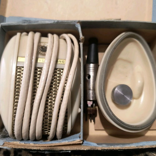 Telefunken 1956 microphone used, German collectible