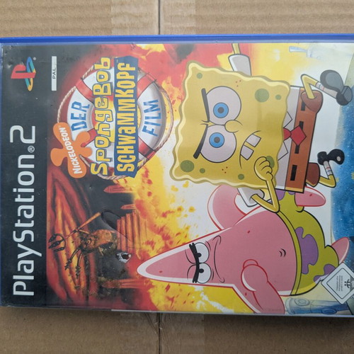 SpongeBob SquarePants PS2 game used, action