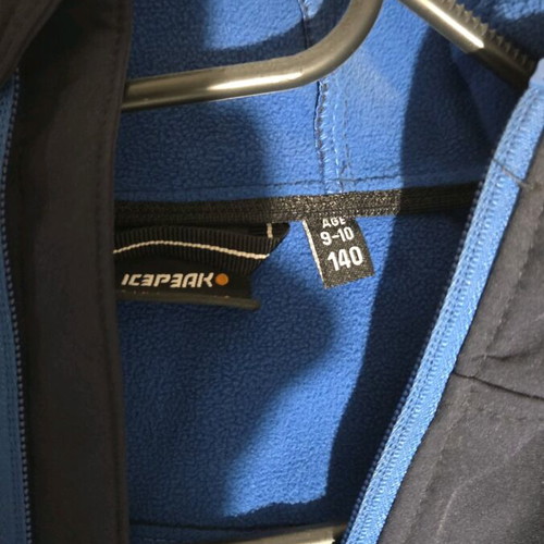 Icepeak spring kids jacket size 140 cm like new, blue