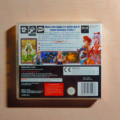 Final Fantasy Tactics A2 Nintendo DS used, tactical RPG
