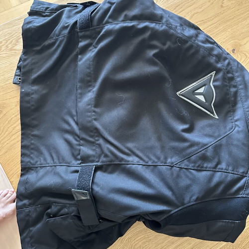 Dainese motorcycle jacket No50 used with removable inner lining and collar