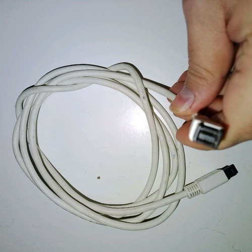 FireWire cable 1.5 meter DeLock 9-pin like new