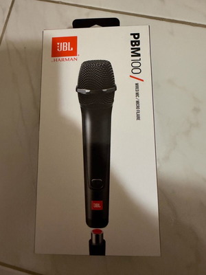 JBL PBM100 δυναμικό μικρόφωνο χειρός για φωνητικά καινούργιο, μαύρο