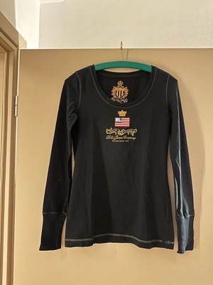 Ralph Lauren black top used, size S