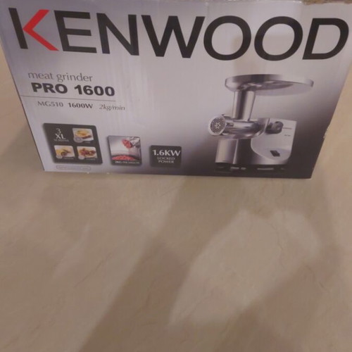 Kenwood Meat Grinder 1600W Silver New