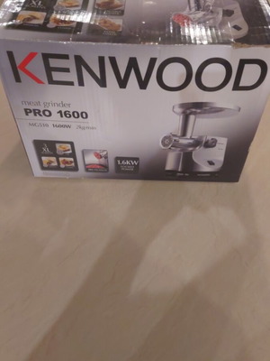 Kenwood Meat Grinder 1600W Silver New
