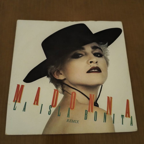 Madonna La Isla Bonita 7" 45 rpm remix vinyl record like new