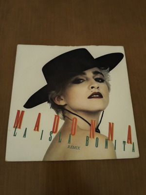 Madonna La Isla Bonita 7" 45 rpm remix vinyl record like new