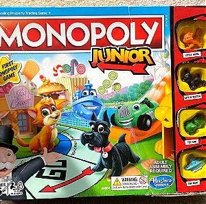 Επιτραπέζιο Monopoly Junior (A6984) **ΑΓΓΛΙΚΗ 'Εκδοση**