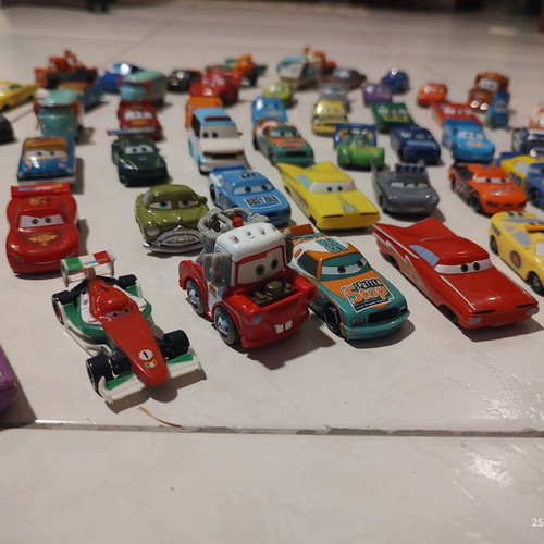 Disney Pixar Cars collection of 56 toy cars