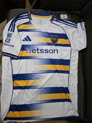 Boca Juniors Cavani jersey XL, official replica
