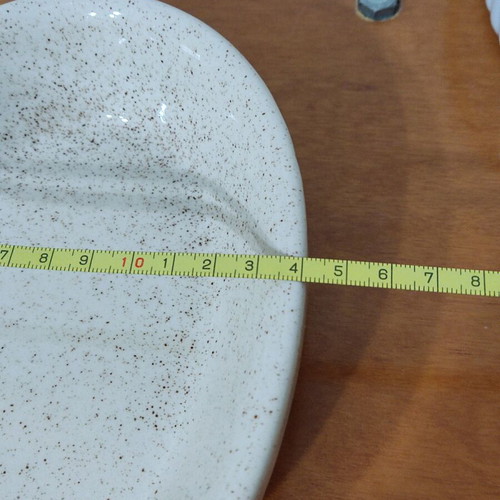 Ceramic bowls new, set of 2 for serving and oven use