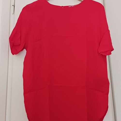 H&M red blouse like new, loose fit, size XXL