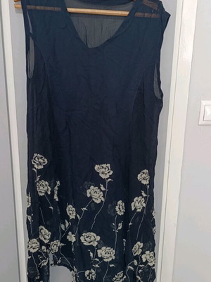 Women's blouse blue like new with back tie